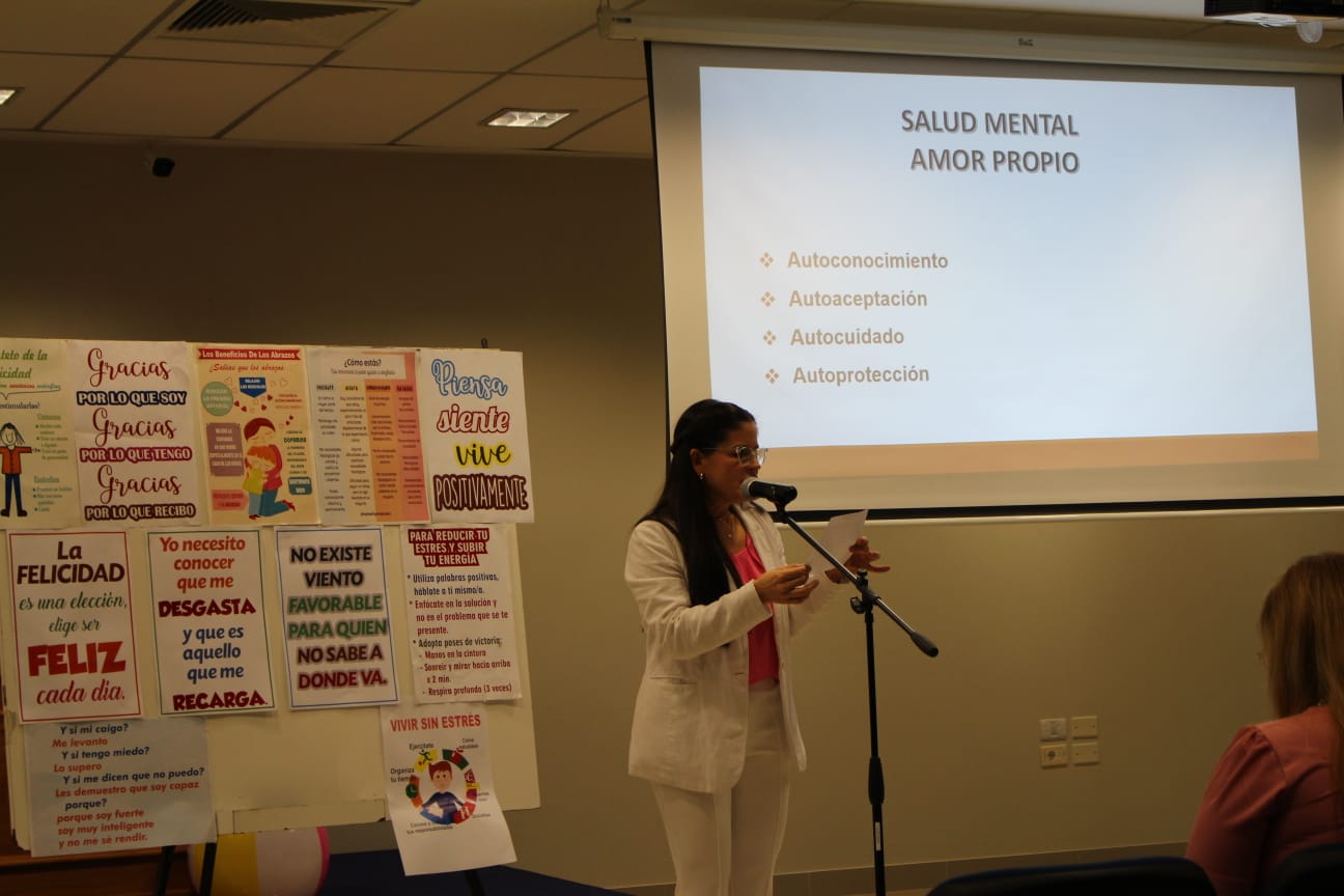 Charla de cuidado y prevención de la salud mental
