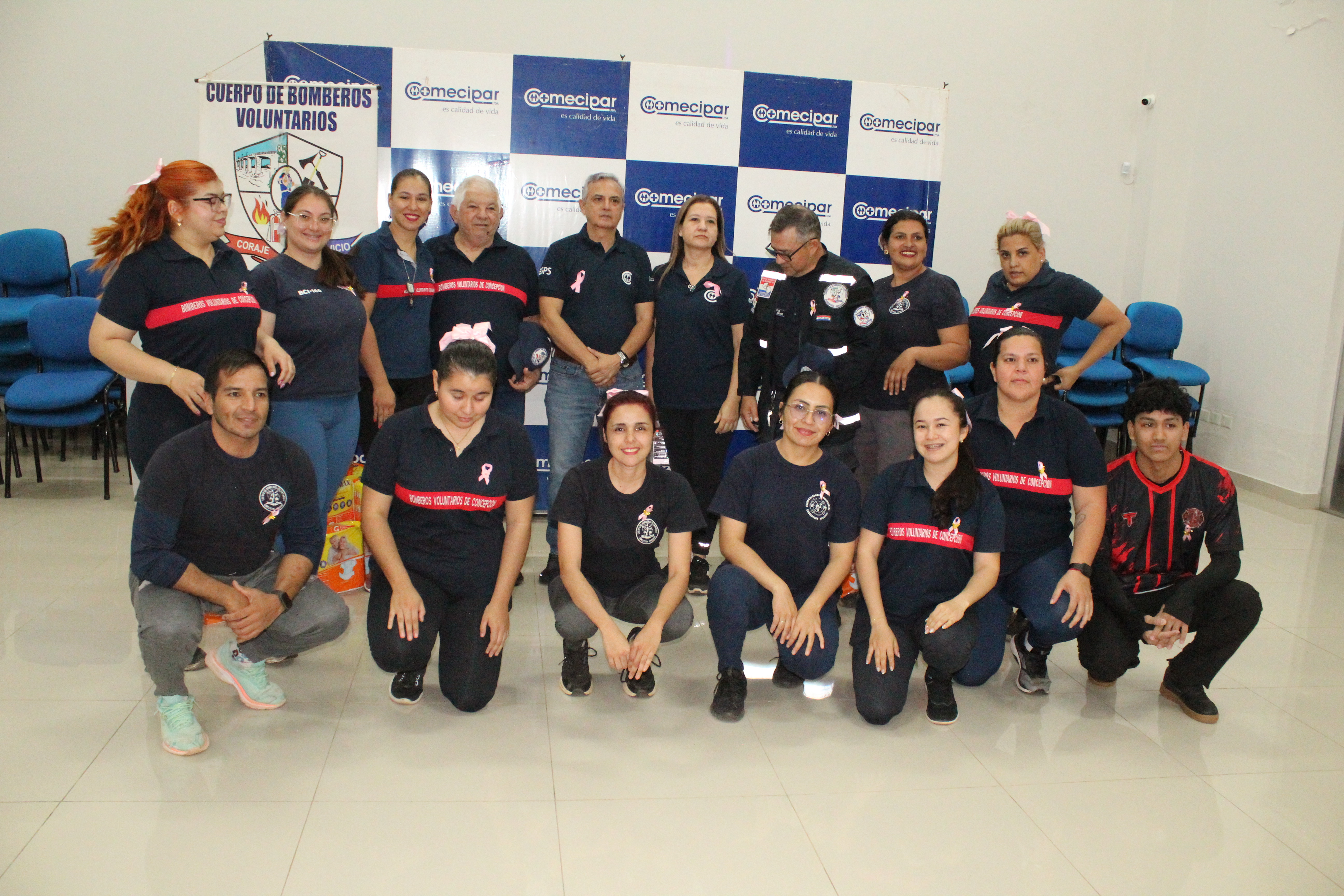 Zumba por Octubre Rosa en Coomecipar Concepción
